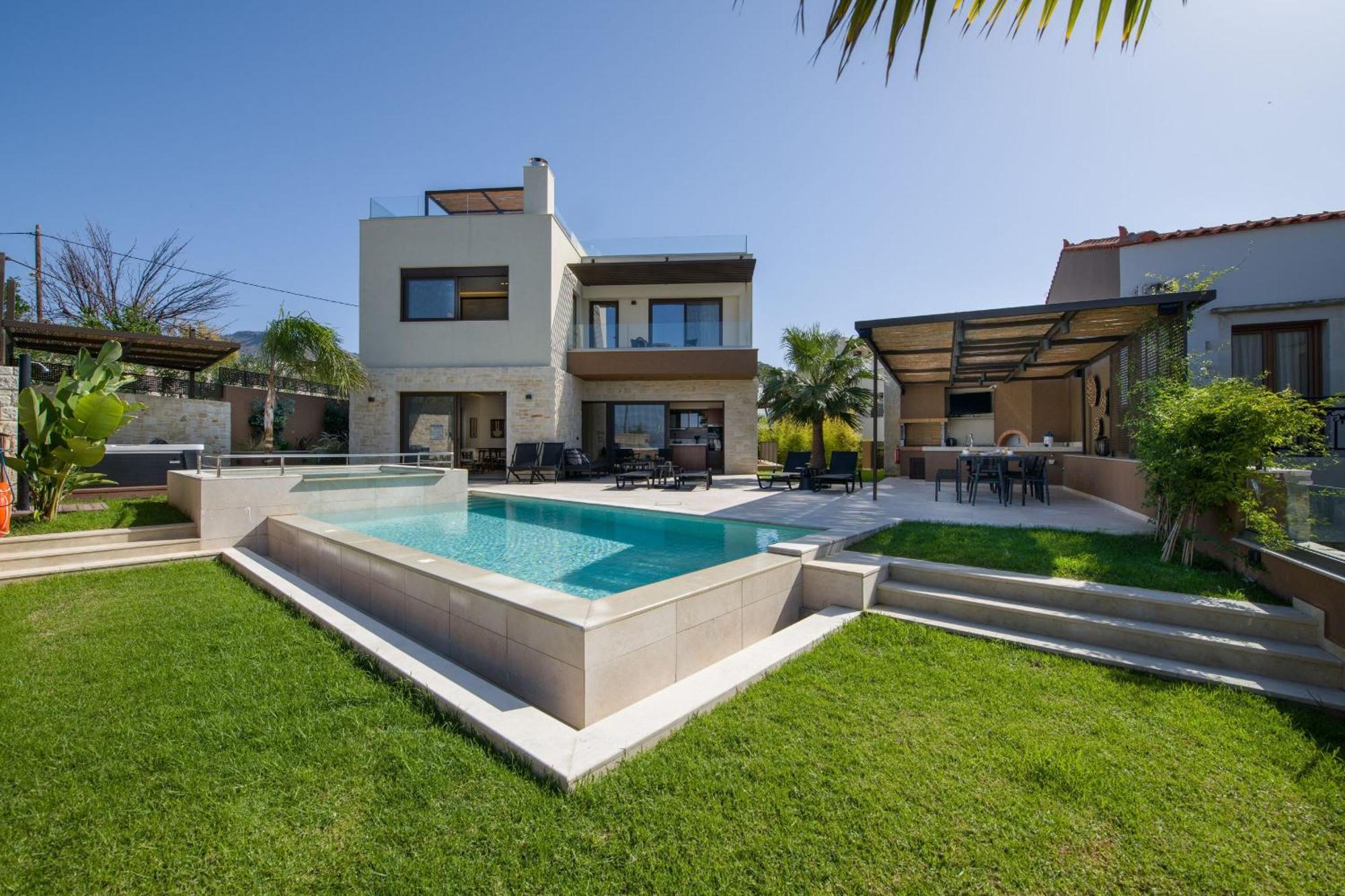 Almi-Cove Hilltop Villas Almirida Exteriér fotografie