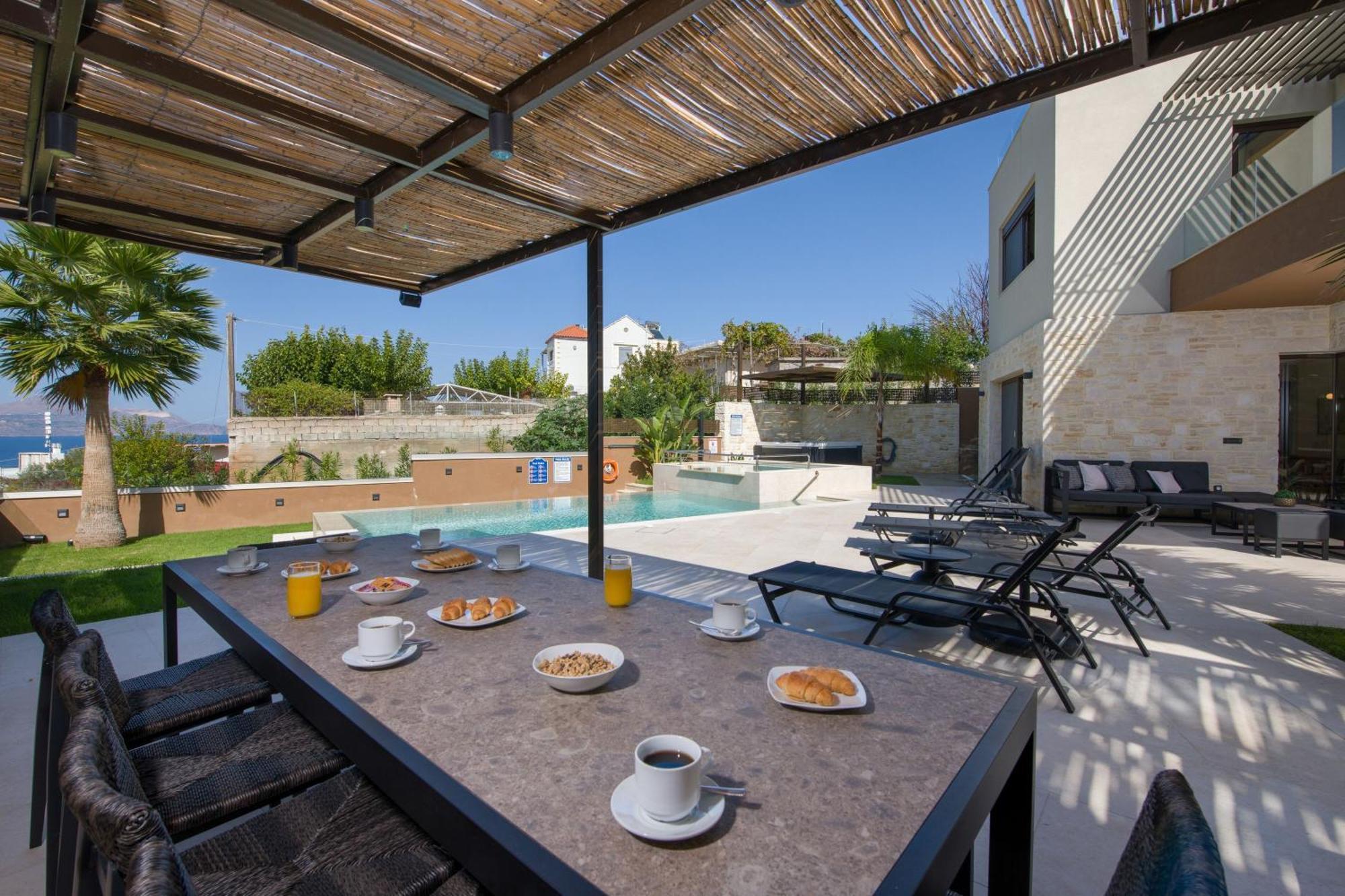 Almi-Cove Hilltop Villas Almirida Exteriér fotografie