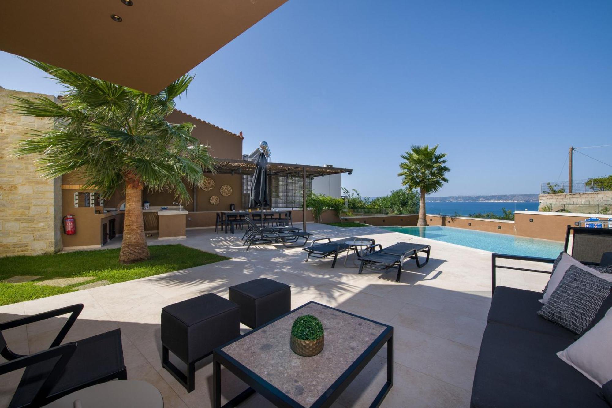 Almi-Cove Hilltop Villas Almirida Exteriér fotografie
