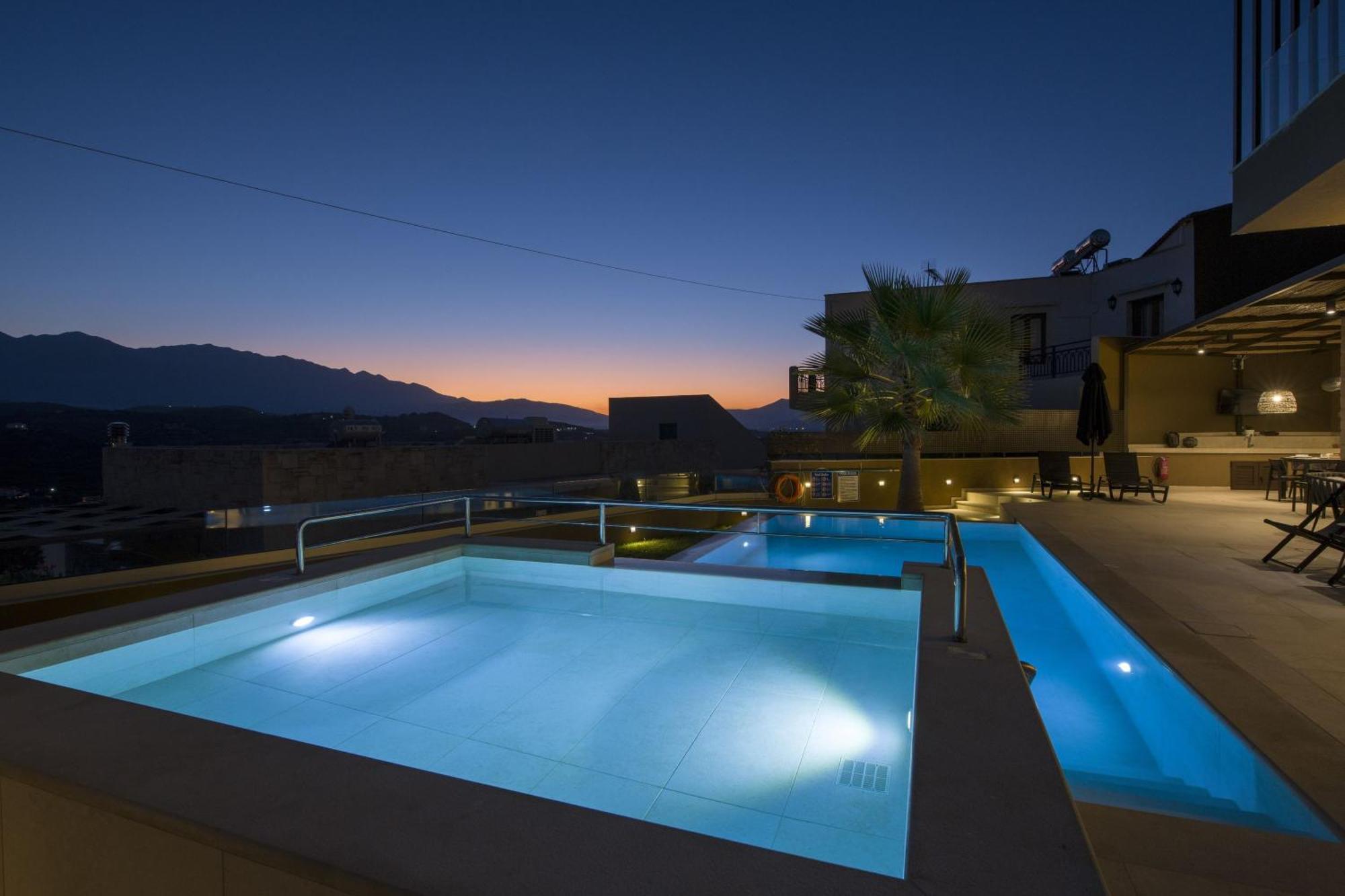 Almi-Cove Hilltop Villas Almirida Exteriér fotografie