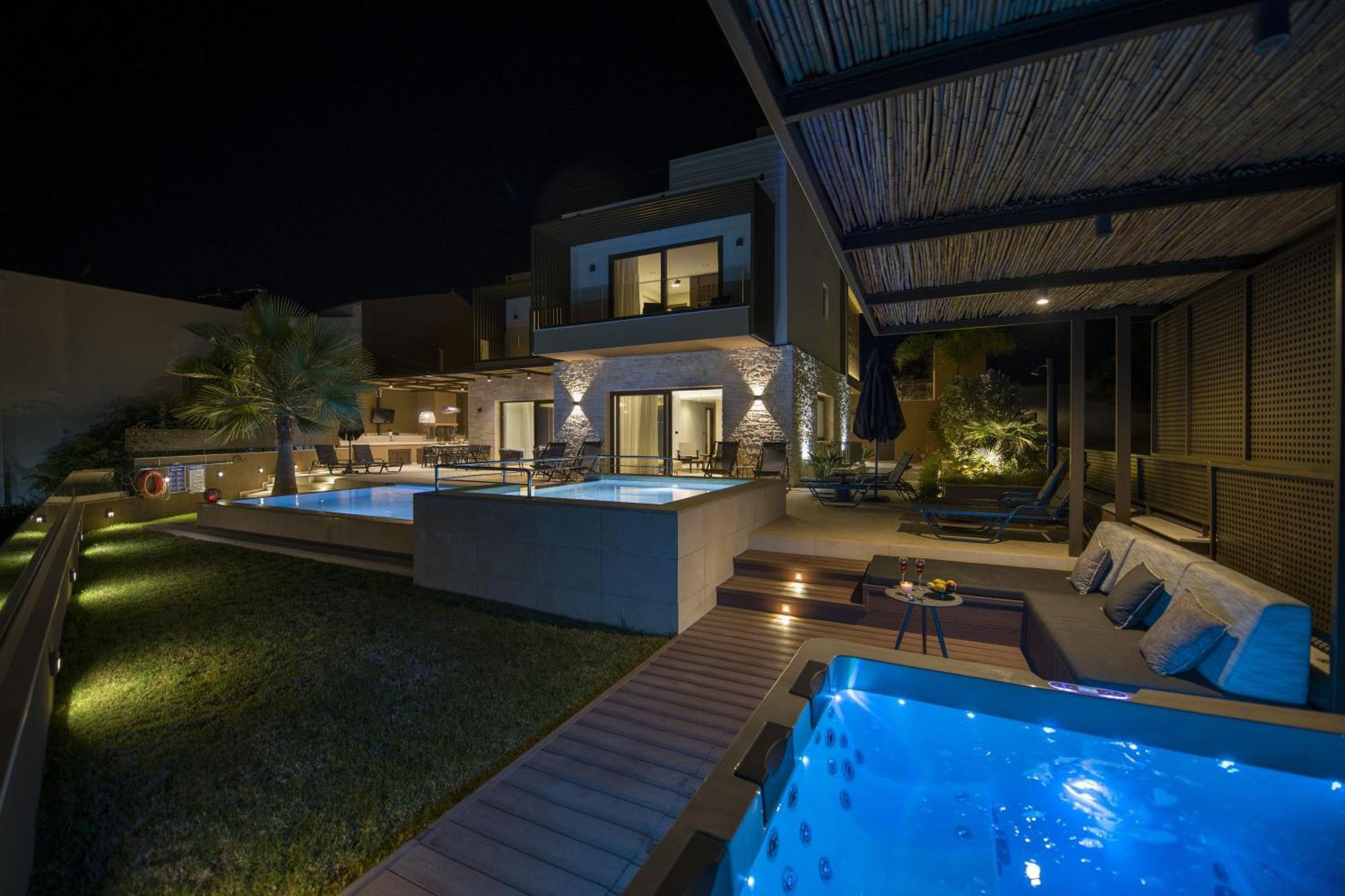 Almi-Cove Hilltop Villas Almirida Exteriér fotografie