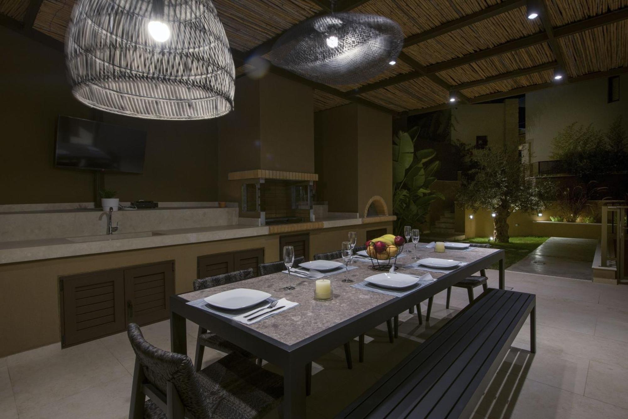 Almi-Cove Hilltop Villas Almirida Exteriér fotografie
