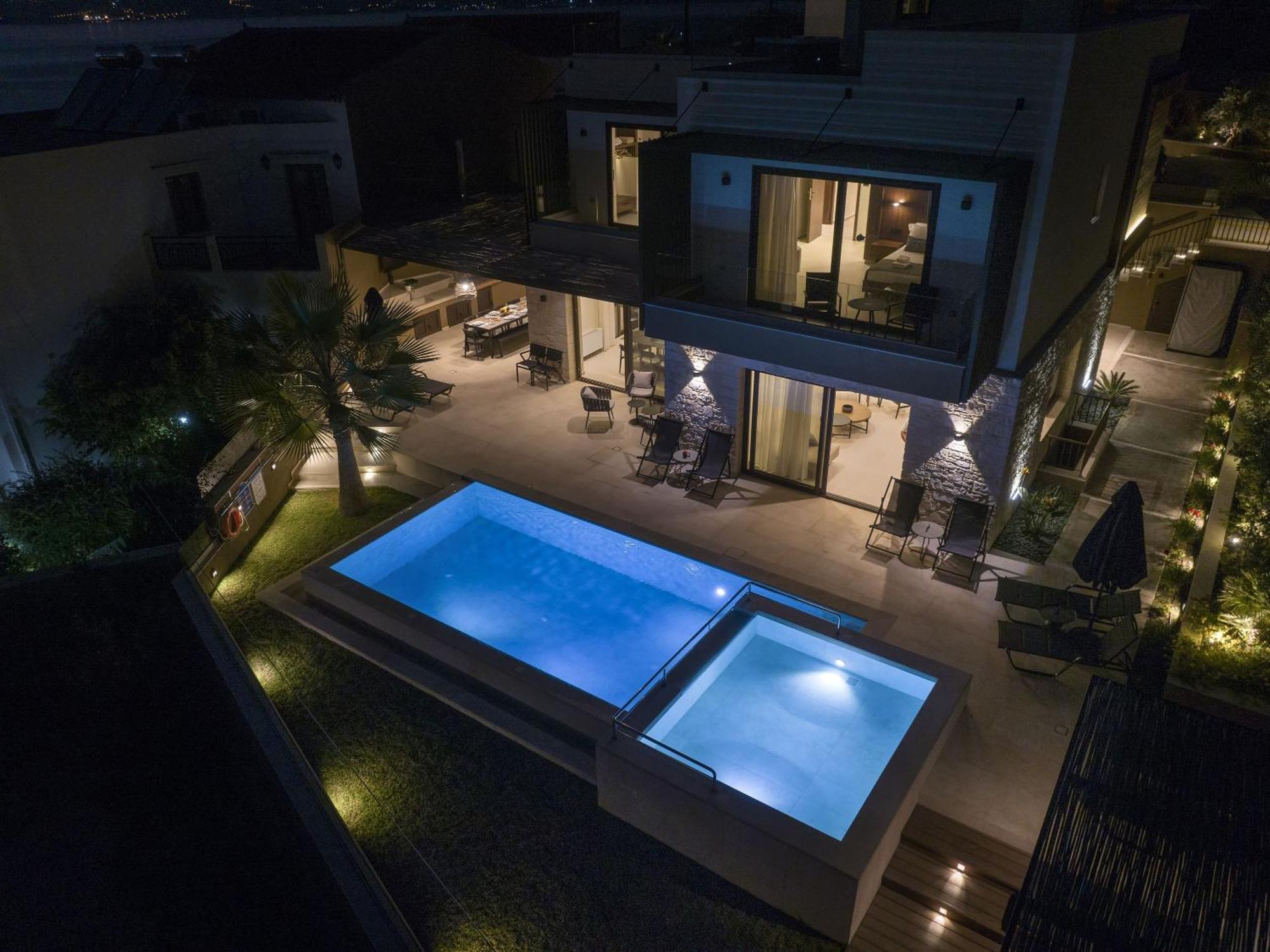 Almi-Cove Hilltop Villas Almirida Exteriér fotografie