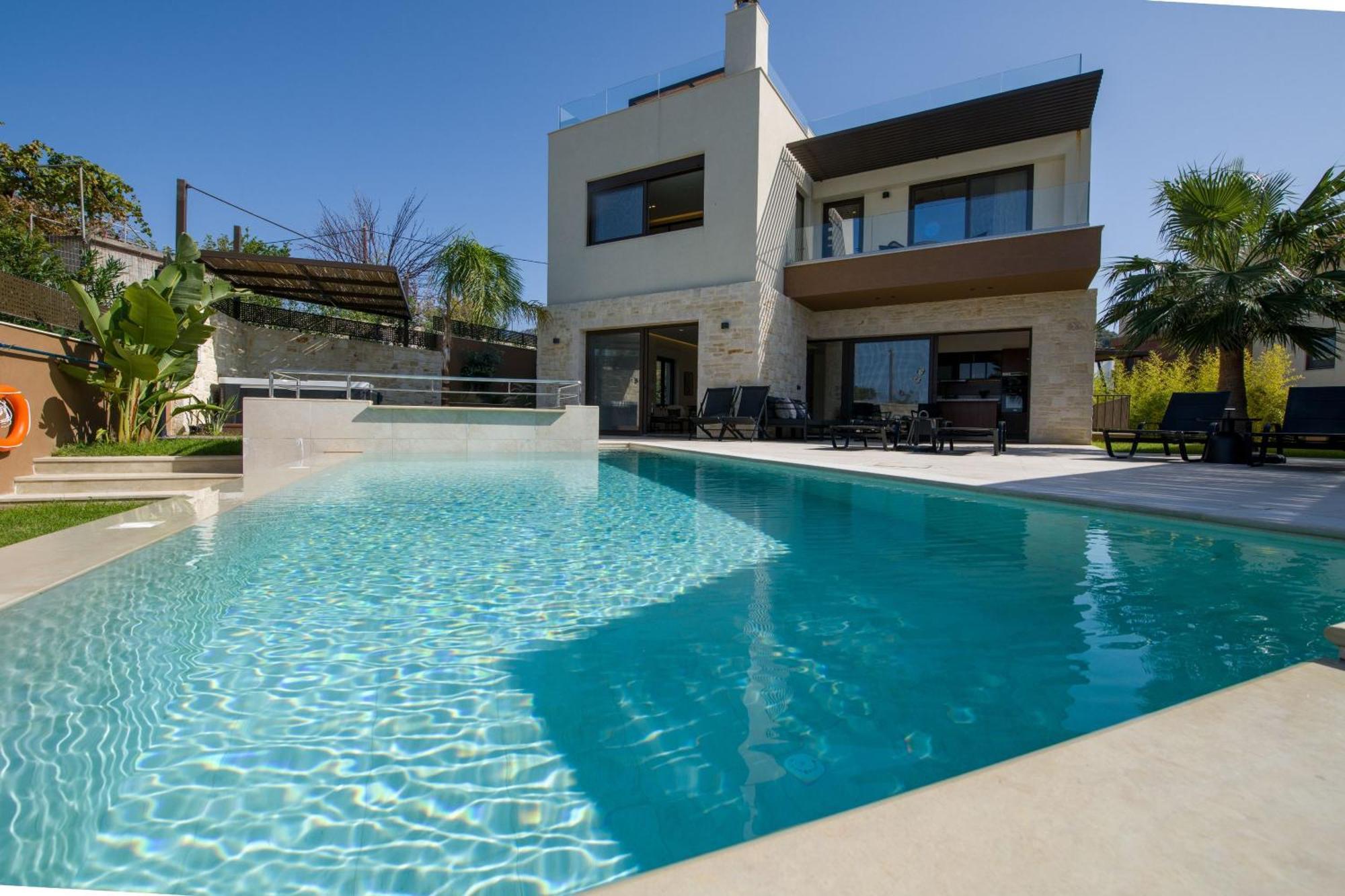 Almi-Cove Hilltop Villas Almirida Exteriér fotografie