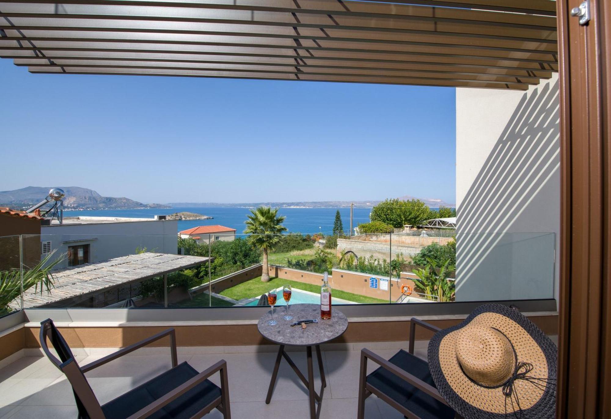 Almi-Cove Hilltop Villas Almirida Exteriér fotografie