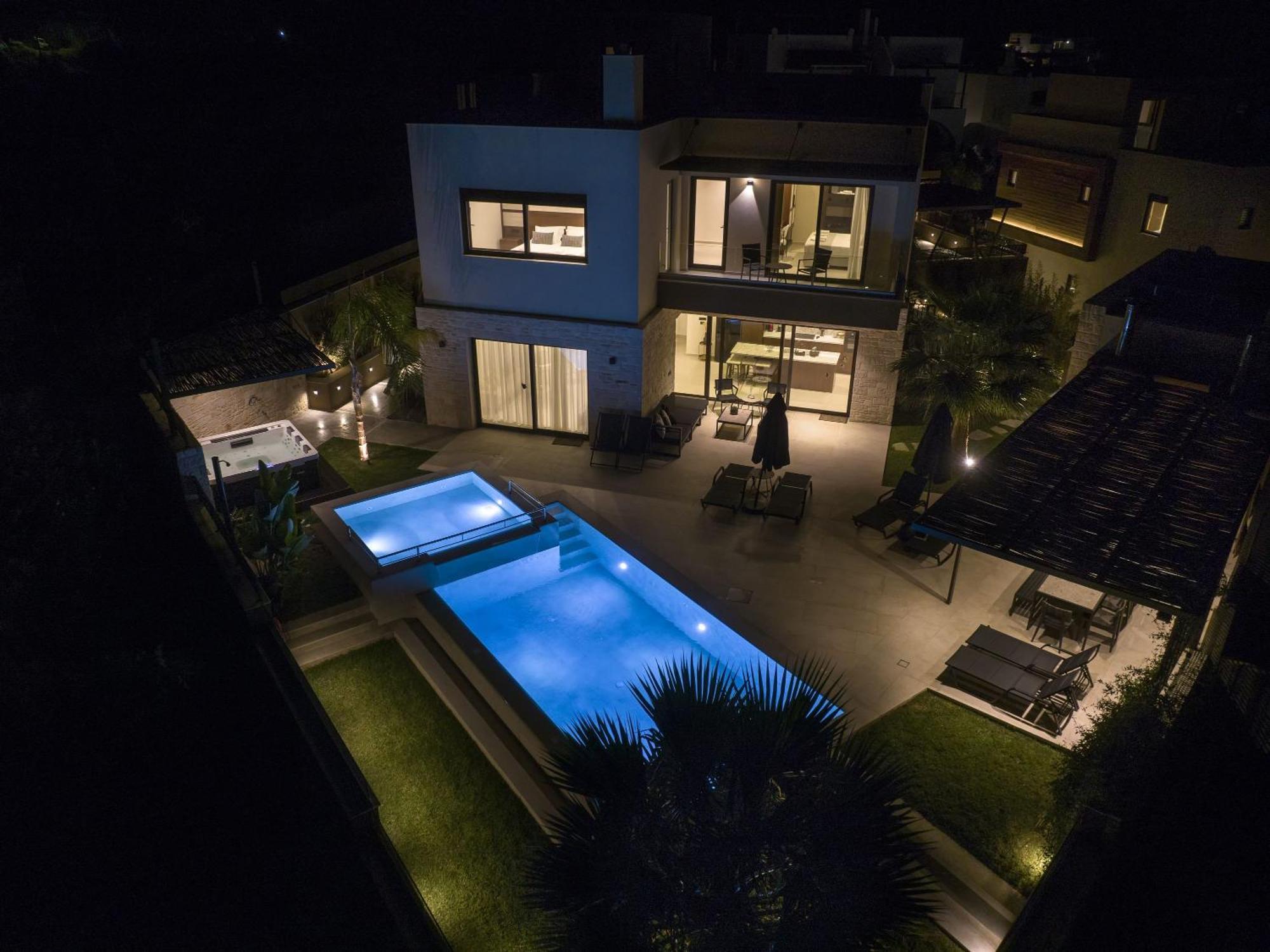 Almi-Cove Hilltop Villas Almirida Exteriér fotografie